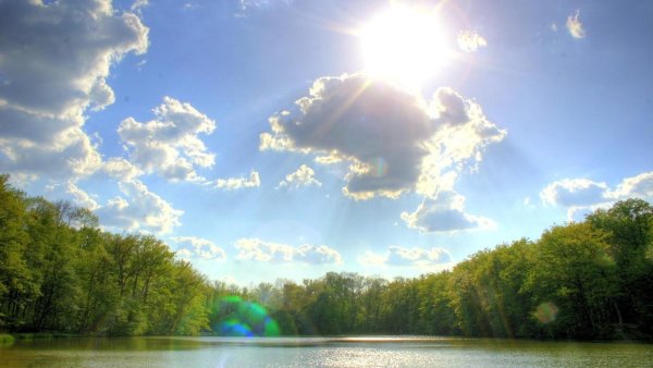 Природа солнце