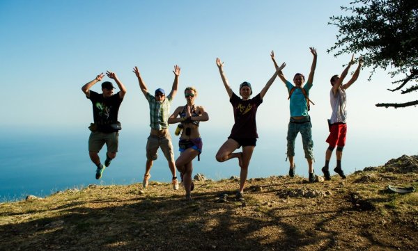 Поход в горы летом