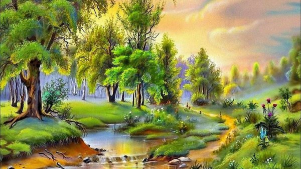 Рисунок лето