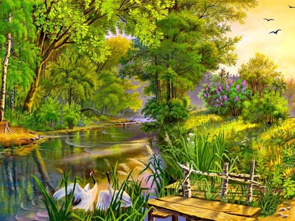 Мультяшный фон