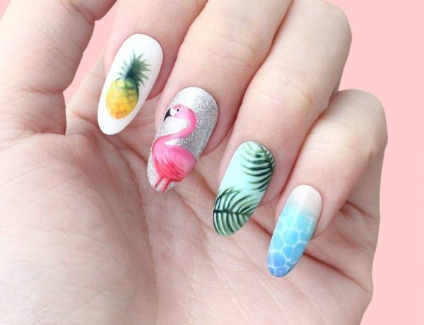 Летний маникюр