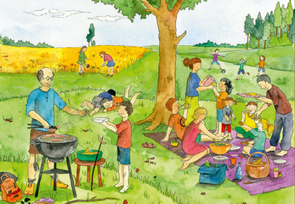 Прогулка в ДОУ