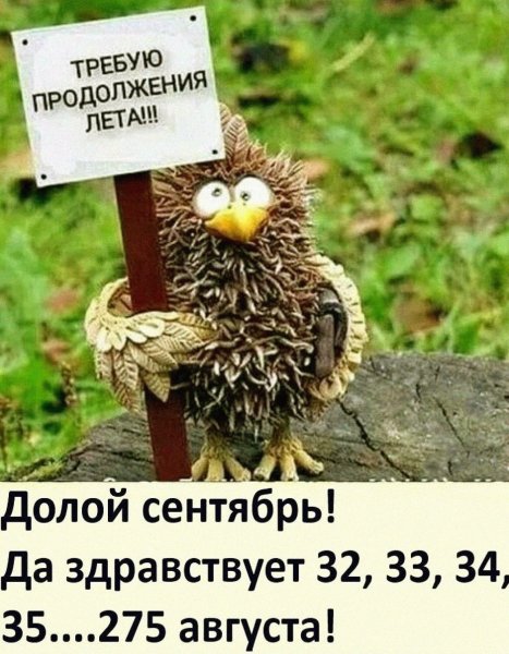 Долой 1 сентября да здравствует