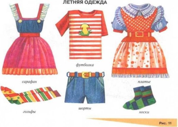 Летняя одежда для дошкольников