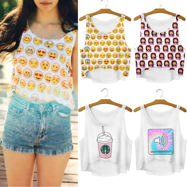 Летние топы для девушек