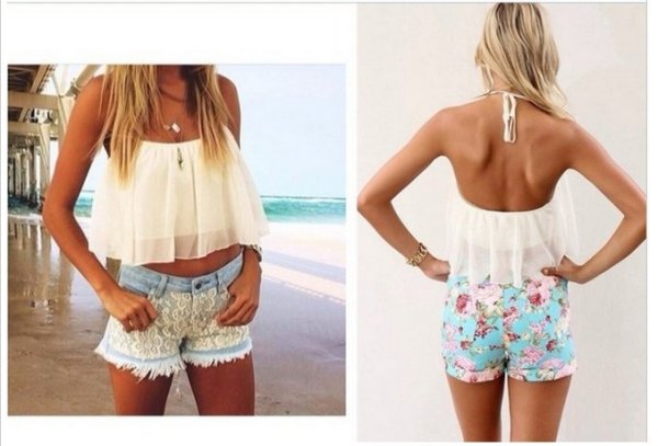 Топик и шорты