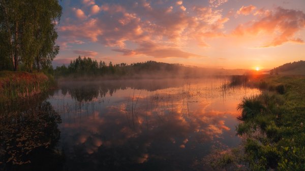 Вечер на реке