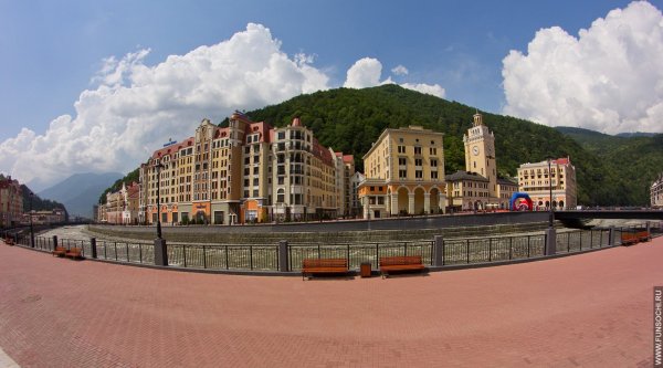 Красная Поляна роза Хутор лето