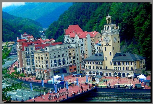 Роза Хутор Сочи лето