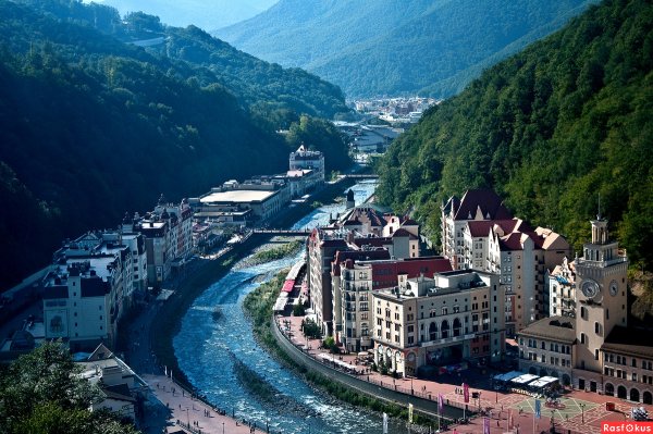 Роза Хутор Сочи лето