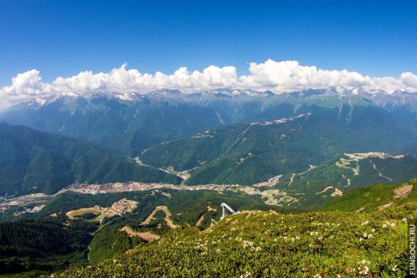 Красная Поляна Сочи летом