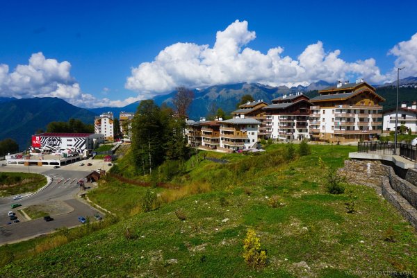 Поселок Эсто садок красная Поляна