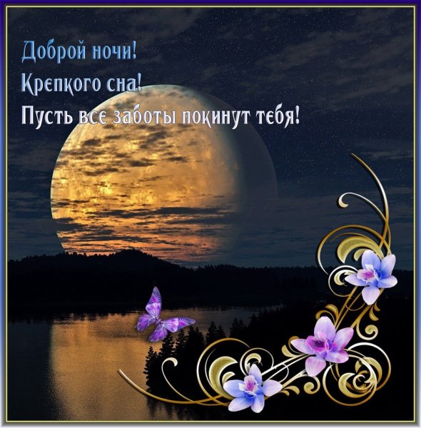 Спокойной весенней ночи