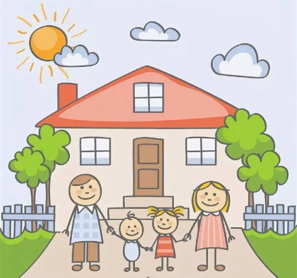 Картина лето для детей