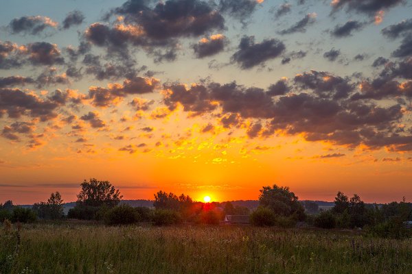 Солнце рассвет