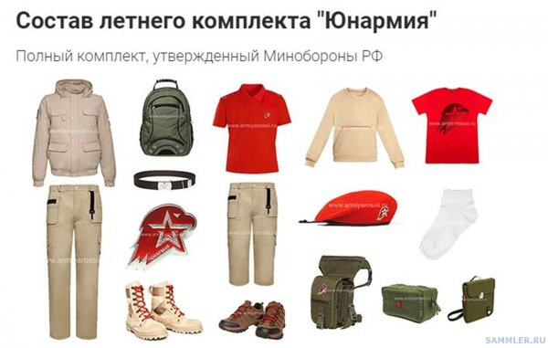 Форма юнармейца комплект