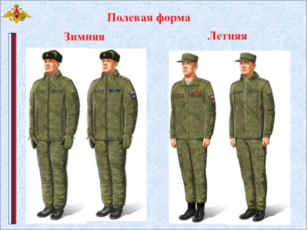 Полевая форма одежды военнослужащих Российской армии 2021