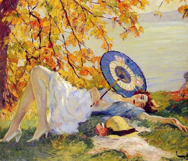 Импрессионист Edward Cucuel
