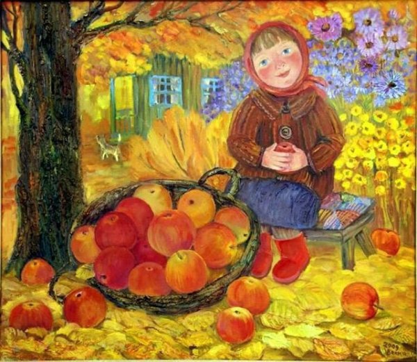 Мини сочинение про бабье лето