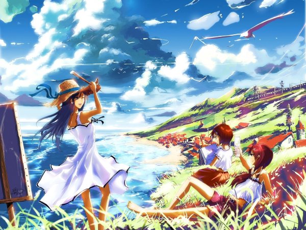 Летние каникулы аниме