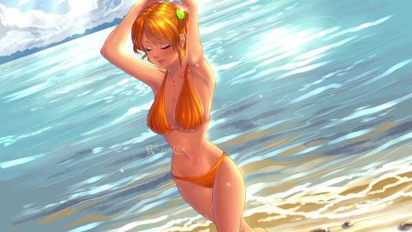 Алиса Двачевская в купальнике арт