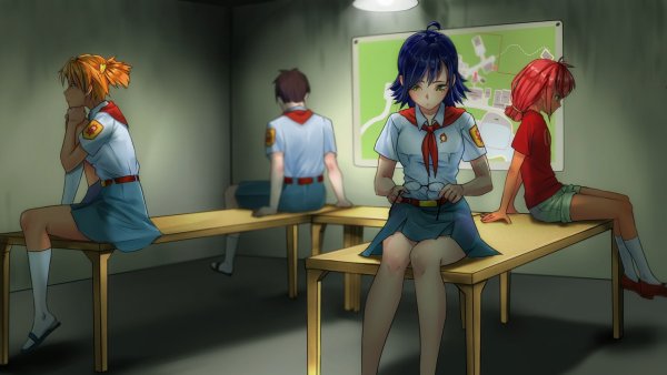 Everlasting Summer Алиса и Семен