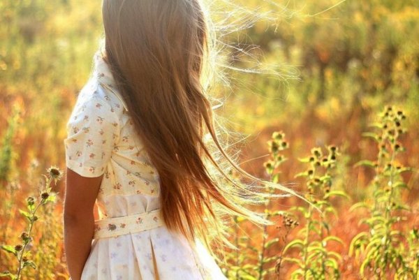 Девушка солнце