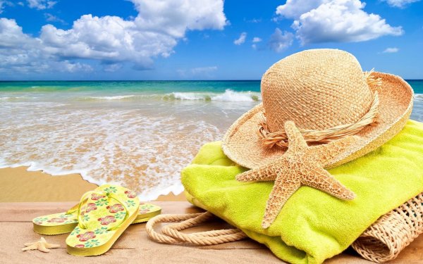 Лето солнце пляж