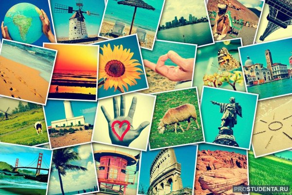 Фотоколлаж лето