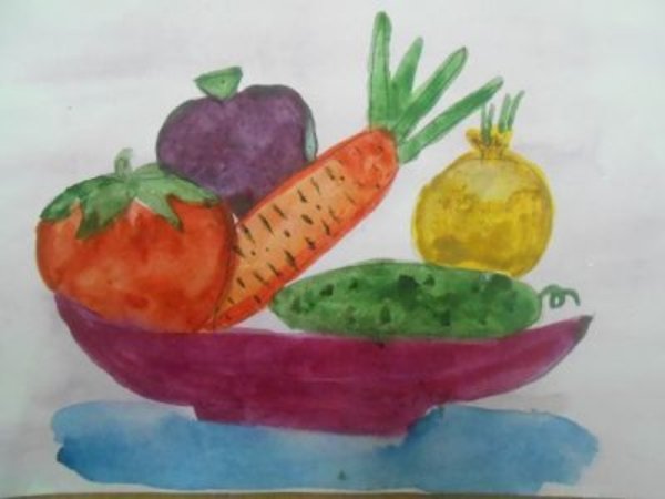 Дары осени рисунок