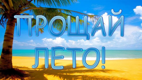 Лето, Прощай