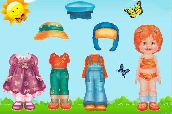 Одежда по сезонам для детей в детском саду