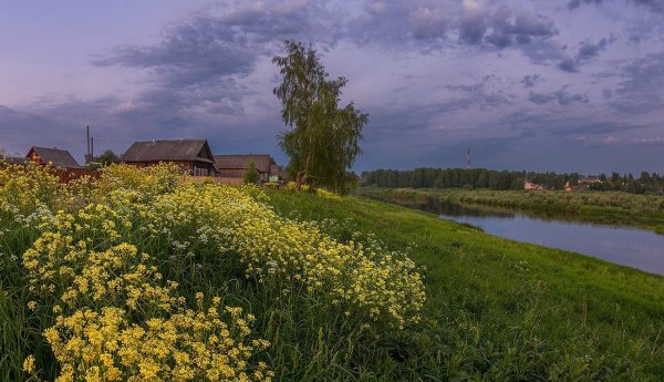 Поселок русская деревня