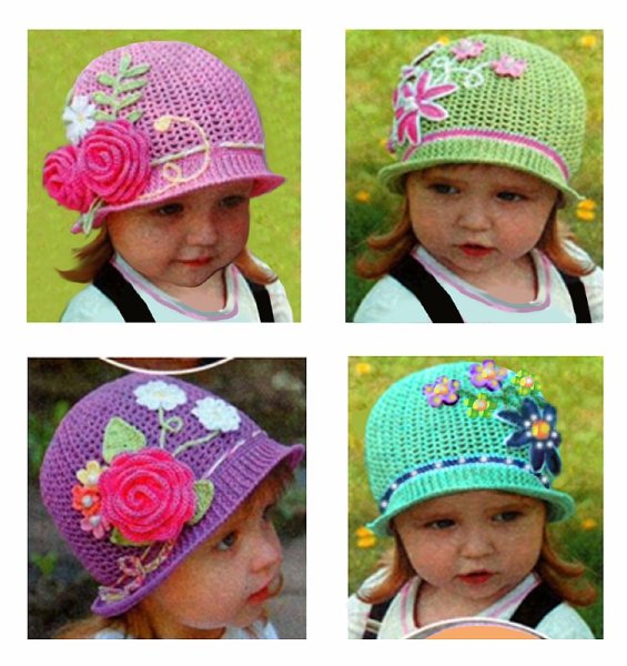 Детская шапочка на лето