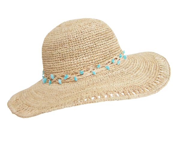 Соломенная шляпа на прозрачном фоне