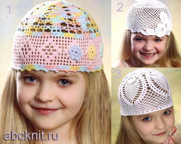 Зимняя шапка для девочки