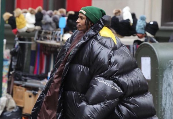 Оверсайз куртка ASAP Rocky