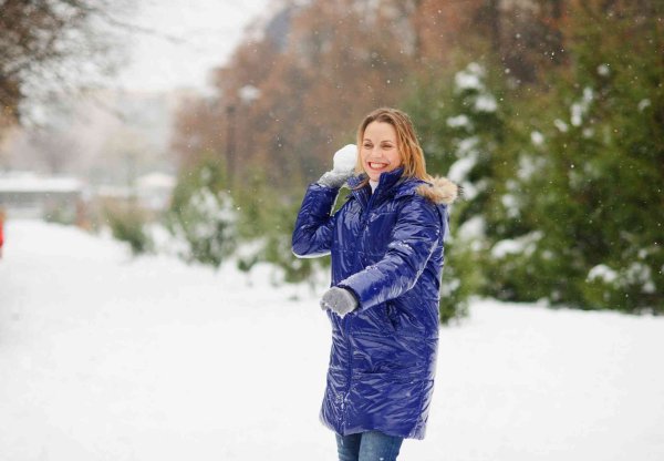 Огромная пуховая куртка