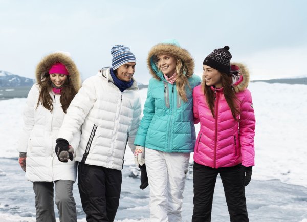 Девушка в куртке