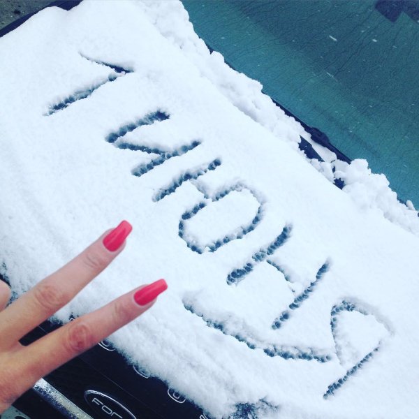 Снег в апреле приколы