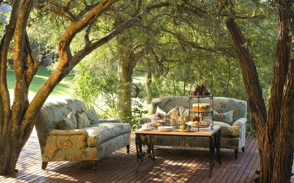 Уютное место на природе