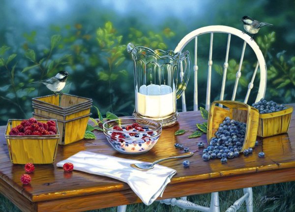 Натюрморт на природе