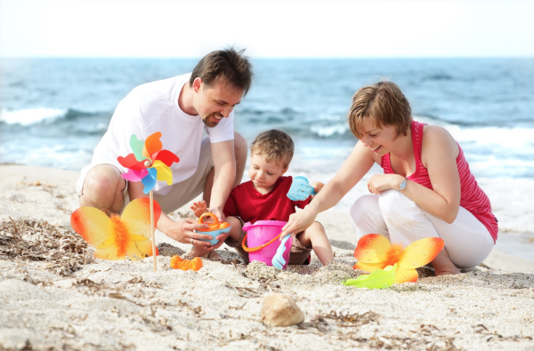 Пикник с семьей на природе