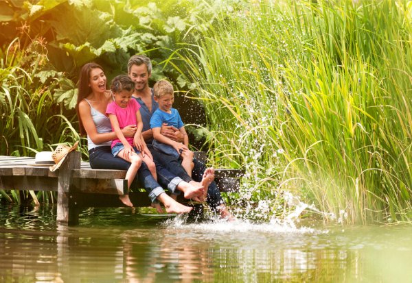 Семья на пикнике