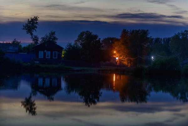 Летняя ночь пейзаж