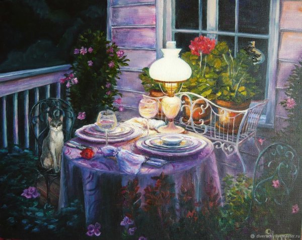 Завтрак на террасе