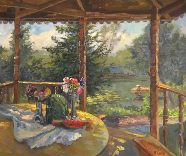 Уютная летняя веранда