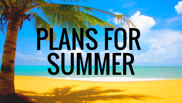 Plans for Summer Holidays