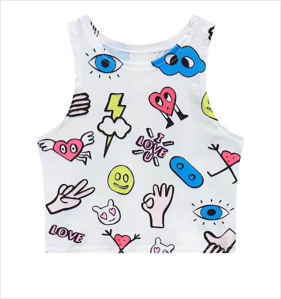 Летние футболки для девочек