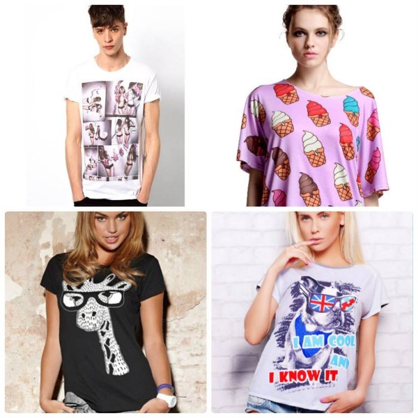 Детские футболки для девочек